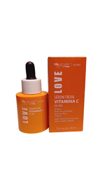 Kit Skincare Vitamina C Água Micelar + Sérum Facial com Ácido Hialurônico Max Love Alleva